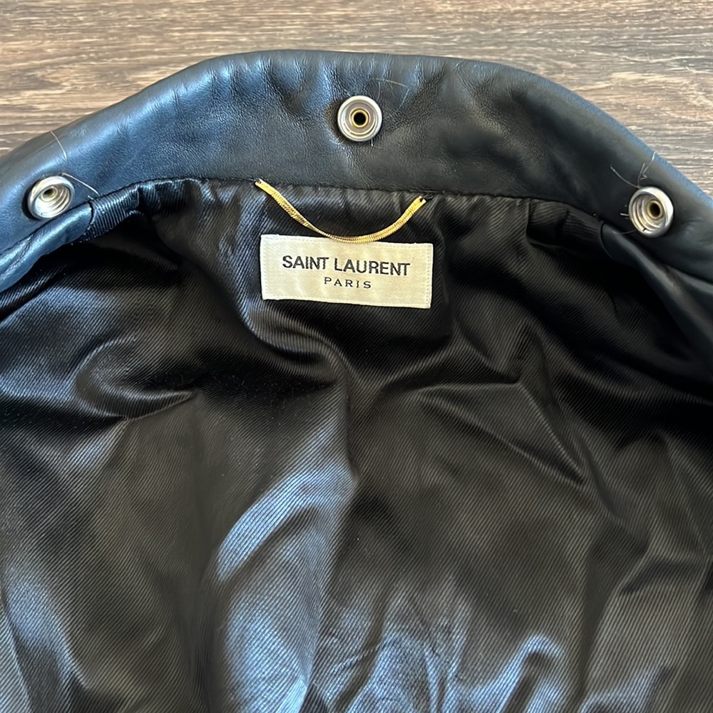 Saint Laurent Leather Jacket - Picture 11 of 16